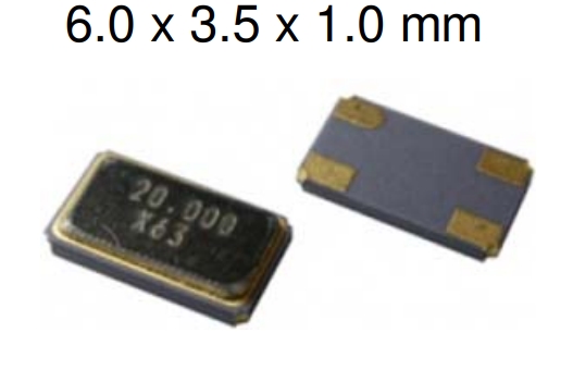 6G室內路由器晶振\FCD-Tech荷蘭晶體\F6035A-20‐10-D-S-3-56.000MHz